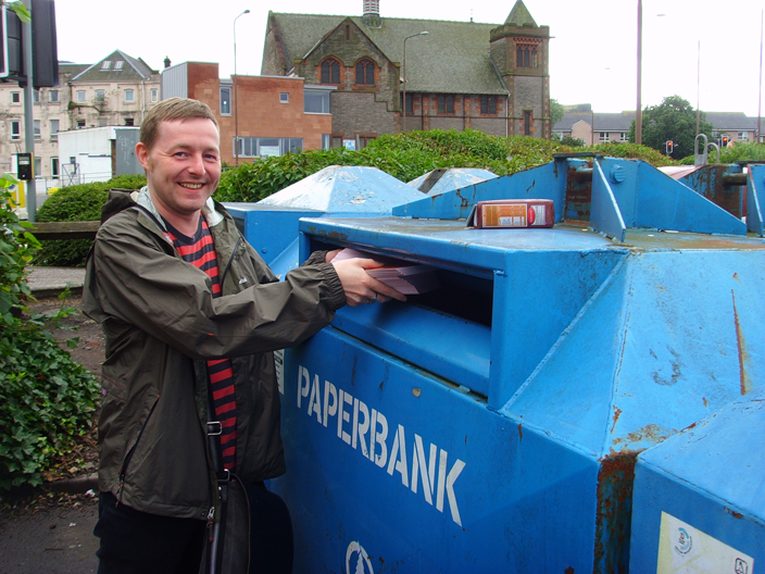 Steve says bye bye to the extra flyers at the end of the week.