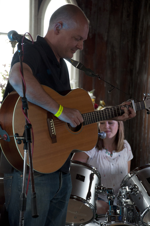 Mr and Mrs Machine, rocking out.